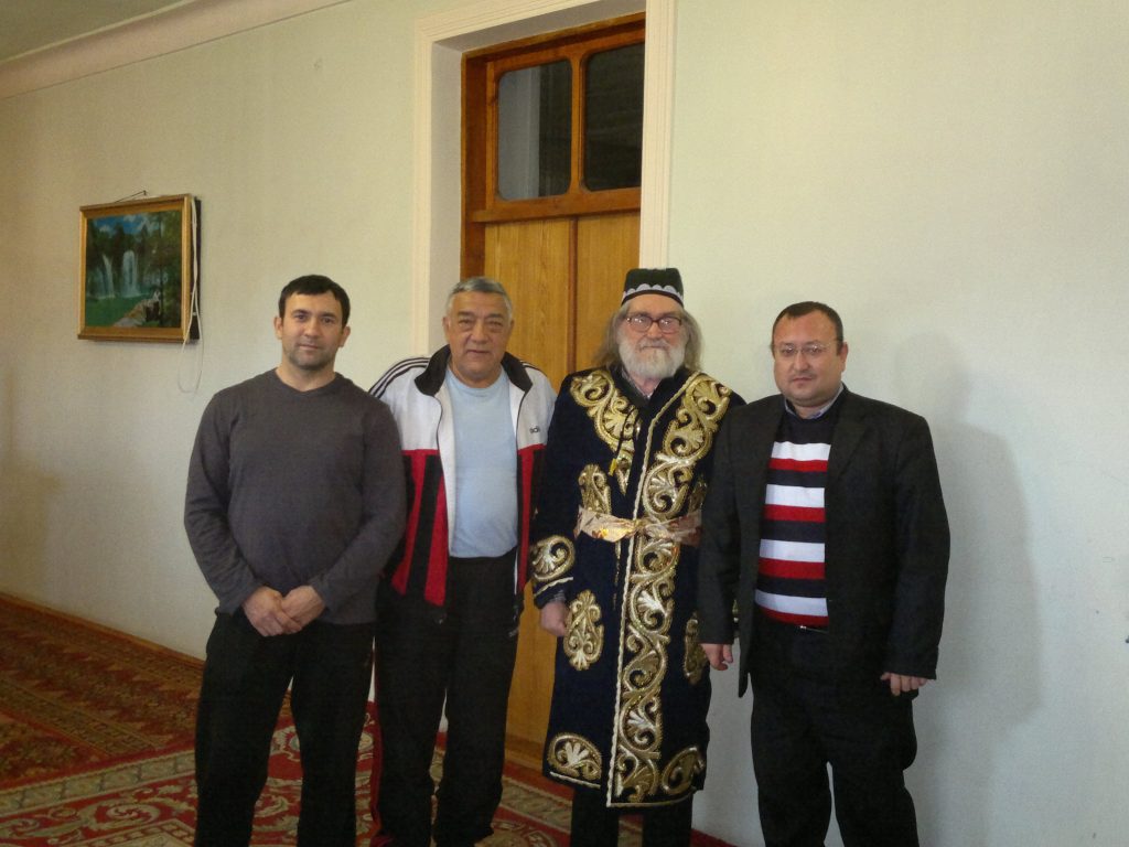 В гостях у народного артиста Узбекистана и Каракалпакистана, лауреата государственной премии Узбекистана Ёдгора Хабибовича Сагдиева (Ташкент, ноябрь 2012 г.)